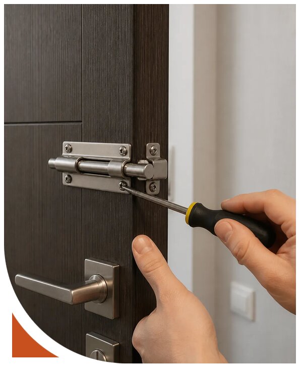 Установка дверной щеколды в Изобильном от 1039 р. | Разлок-Збл